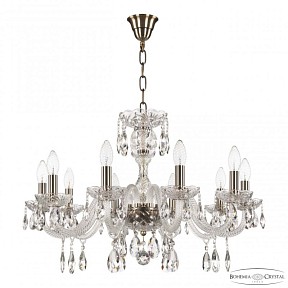 Подвесная люстра Bohemia Ivele Crystal 117 неокрашенный арт. 117/10/240 Pa
