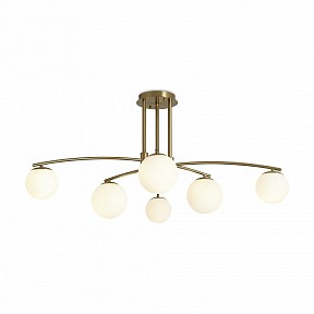Люстра на штанге Freya Hanger желтый арт. FR5443CL-06BS