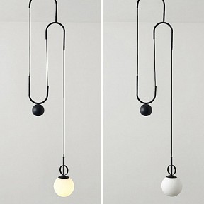 Подвесной светильник Imperiumloft NEWTON черный арт. newton-black01