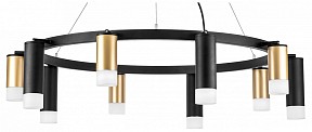 Подвесная люстра Lightstar Rullo черный арт. LR0204058751