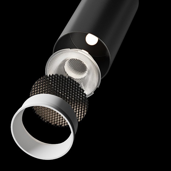 Светильник на штанге Maytoni Technical FOCUS LED черный арт. C055CL-L12W3K-SS-B