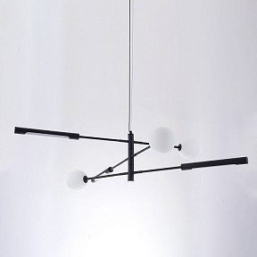 Подвесная люстра Imperiumloft RUNNA черный арт. RUNNA01