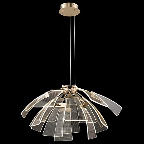 Подвесная люстра Wertmark Halla золото арт. WE455.15.303