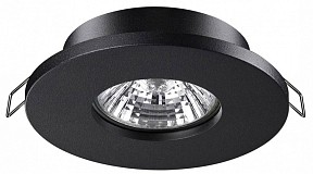 Встраиваемый светильник Novotech Aqua черный арт. 370801