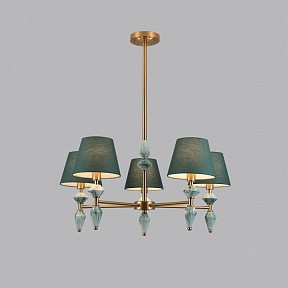 Люстра на штанге Lumion VERMONT зеленый арт. 8275/5