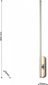 Бра Favourite Reed никель арт. 3002-1W