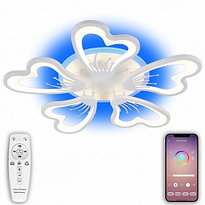 Потолочная люстра Natali Kovaltseva Hugo белый арт. LED LAMPS 81133