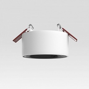 Встраиваемый светильник Elektrostandard Glam белый арт. a065708