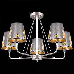Люстра на штанге ILLUMICO  хром арт. IL9407-5PSQ-29 CHS CR