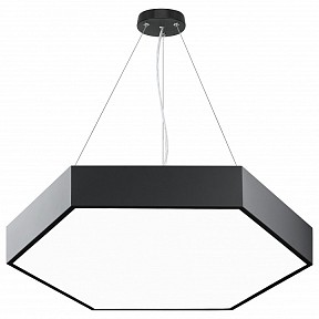 Подвесной светильник Эра Hexagon черный арт. Б0058875