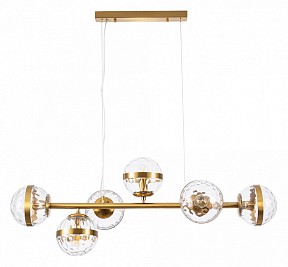 Подвесная люстра Arte Lamp Delacrua коричневый арт. A7770SP-6PB