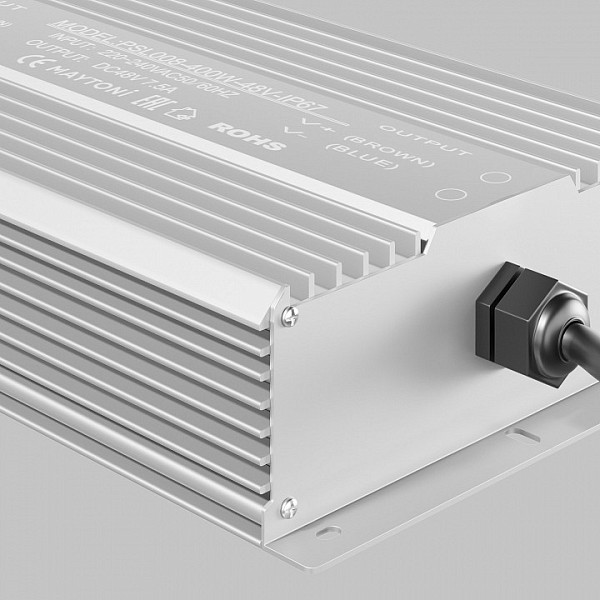 Блок питания Maytoni Power Supply Magnetic серый арт. PSL008-400W-48V-IP67