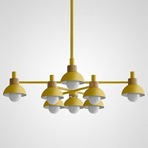 Люстра на штанге Imperiumloft Fanta A Lights Yellow желтый арт. FANTA_A01