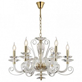 Подвесная люстра Newport ANNABELLE золото арт. 8576/C gold polished