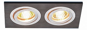 Встраиваемый светильник Elektrostandard Mesku черный арт. a035242