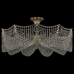 Светильник на штанге Bohemia Ivele Crystal 7717 золото арт. 77171/63/10 G
