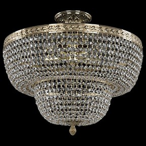 Светильник на штанге Bohemia Ivele Crystal 1909 золото арт. 19091/45IV G C1