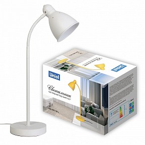 Настольная лампа офисная Uniel UML-B701 белый арт. UL-00010156
