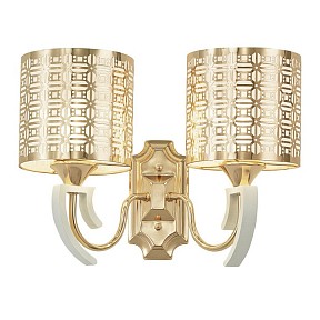 Бра Arte Milano Florentia-8857 белый арт. 308857/2W Wh/Gd