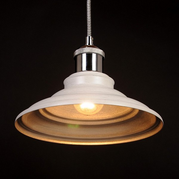 Подвесной светильник Manne CL.7005 белый арт. CL.7005-1CREAM/S