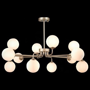 Люстра на штанге ST-Luce Redjino золото арт. SLE106203-12