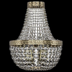 Бра Bohemia Ivele Crystal 1911 золото арт. 19111B/H1/25IV G