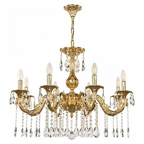 Подвесная люстра Bohemia Ivele Crystal AL7901 золото арт. AL79101/8/250 A G