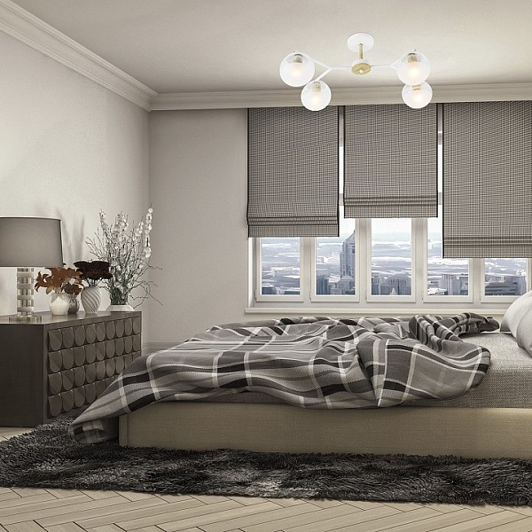 Люстра на штанге Escada Avignon белый арт. 1130/4PL White