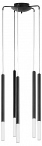 Подвесная люстра Lightstar Tubo черный арт. L5T747137