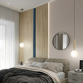 Подвесной светильник Imperiumloft RAFFIN золото арт. RAFFIN01