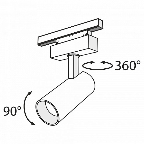 Светильник на штанге Maytoni Track lamps черный арт. TR019-2-15W3K-B
