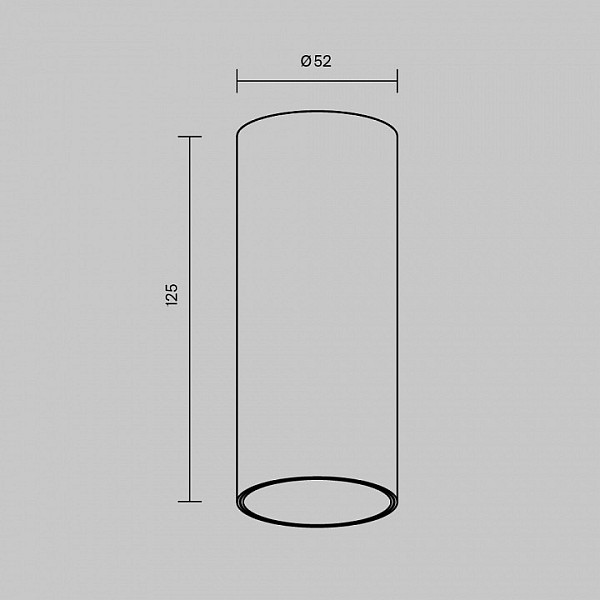 Накладной светильник Maytoni FOCUS LED черный арт. C056CL-L12B2.7K-W-B