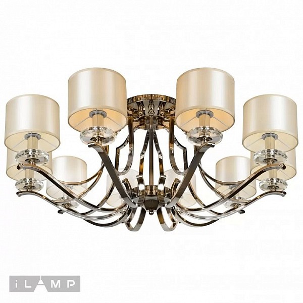 Люстра на штанге iLamp London хром арт. 88389/10 CR