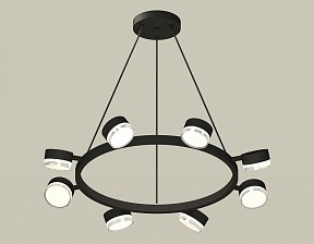 Подвесная люстра Ambrella Light XB черный арт. XB9198203