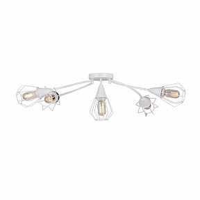 Потолочная люстра Vitaluce V3037 белый арт. V3037-0/5PL