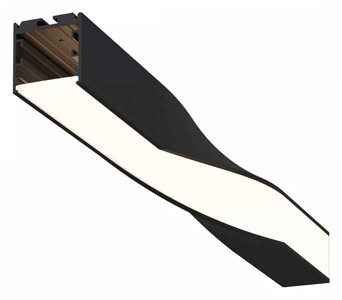 Профиль Maytoni Led strip черный арт. ALM-3535R-B-TR-90°-0.4M