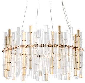Подвесной светильник Arte Lamp Crystalla золото арт. A4111LM-16GO