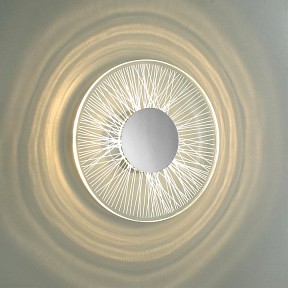 Накладной светильник Odeon Light Solaris серый арт. 6628/9WL