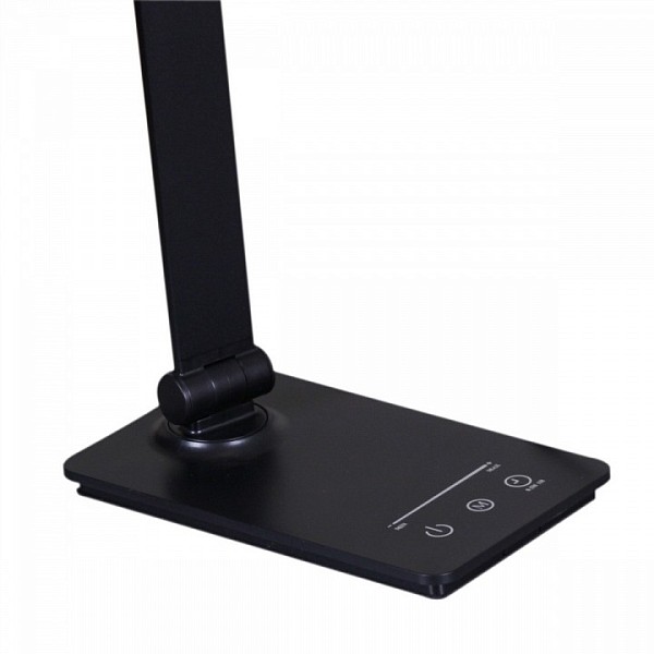Настольная лампа офисная Reluce 02088-1 черный арт. 02088-0.7-01T BK (USB)