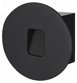 Встраиваемый светильник Odeon Light Vitty черный арт. 6651/1WL3