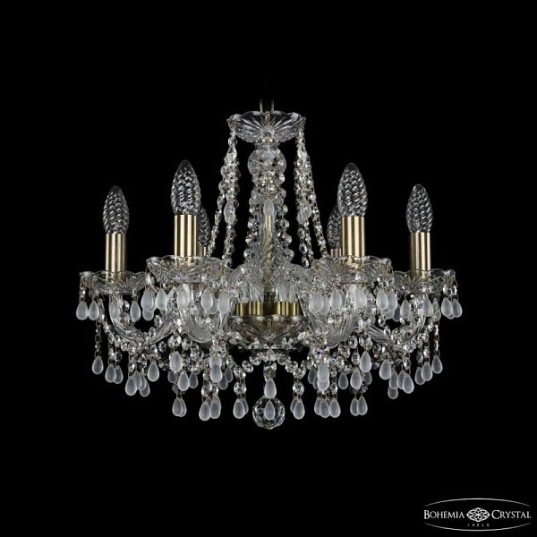 Подвесная люстра Bohemia Ivele Crystal 1410 золото арт. 1410/6/160 Pa V0300