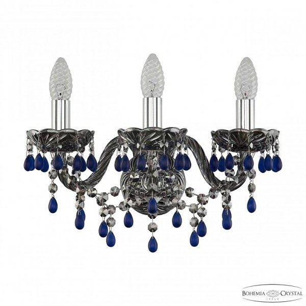 Бра Bohemia Ivele Crystal 1410 никель арт. 1410B/3/141 Ni V3001 M731