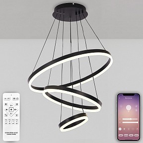 Подвесной светильник Natali Kovaltseva OREOL белый арт. LED LAMPS 81278