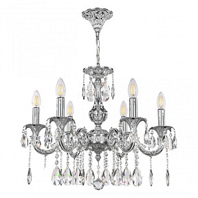 Подвесная люстра Bohemia Ivele Crystal AL7901 никель арт. AL79101/6/175 A NW