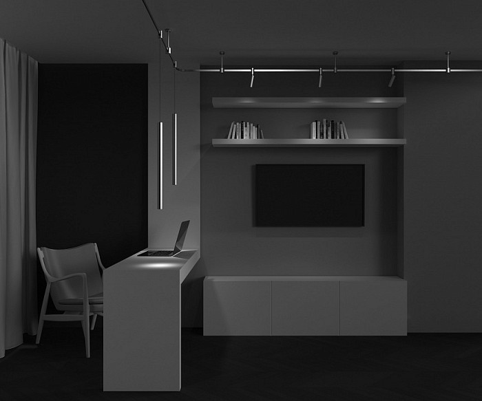 Подвесной светильник Maytoni Technical Focus Led латунь арт. TR156-1-5W4K-BS
