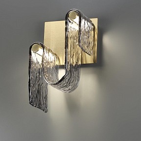 Накладной светильник Odeon Light Flow золото арт. 5106/11WL