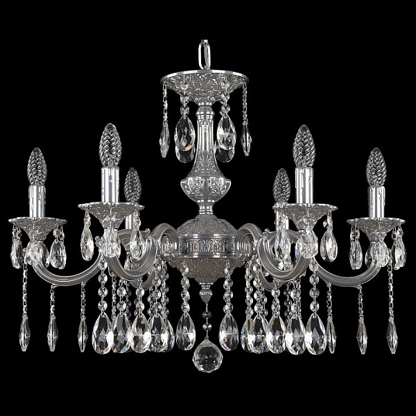 Подвесная люстра Bohemia Ivele Crystal AL7801 металл арт. AL78101/6/210 A CG