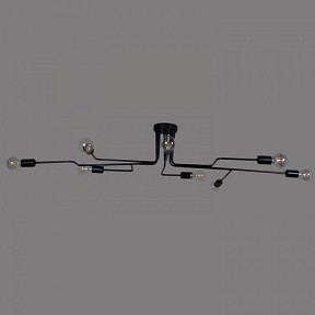 Потолочная люстра ILLUMICO  черный арт. IL2000-8C-05 BK