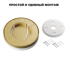 Накладной светильник Novotech STREET золото арт. 359733