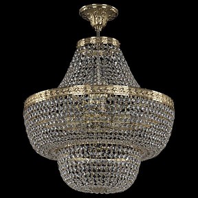 Светильник на штанге Bohemia Ivele Crystal 1909 золото арт. 19091/H1/45IV G